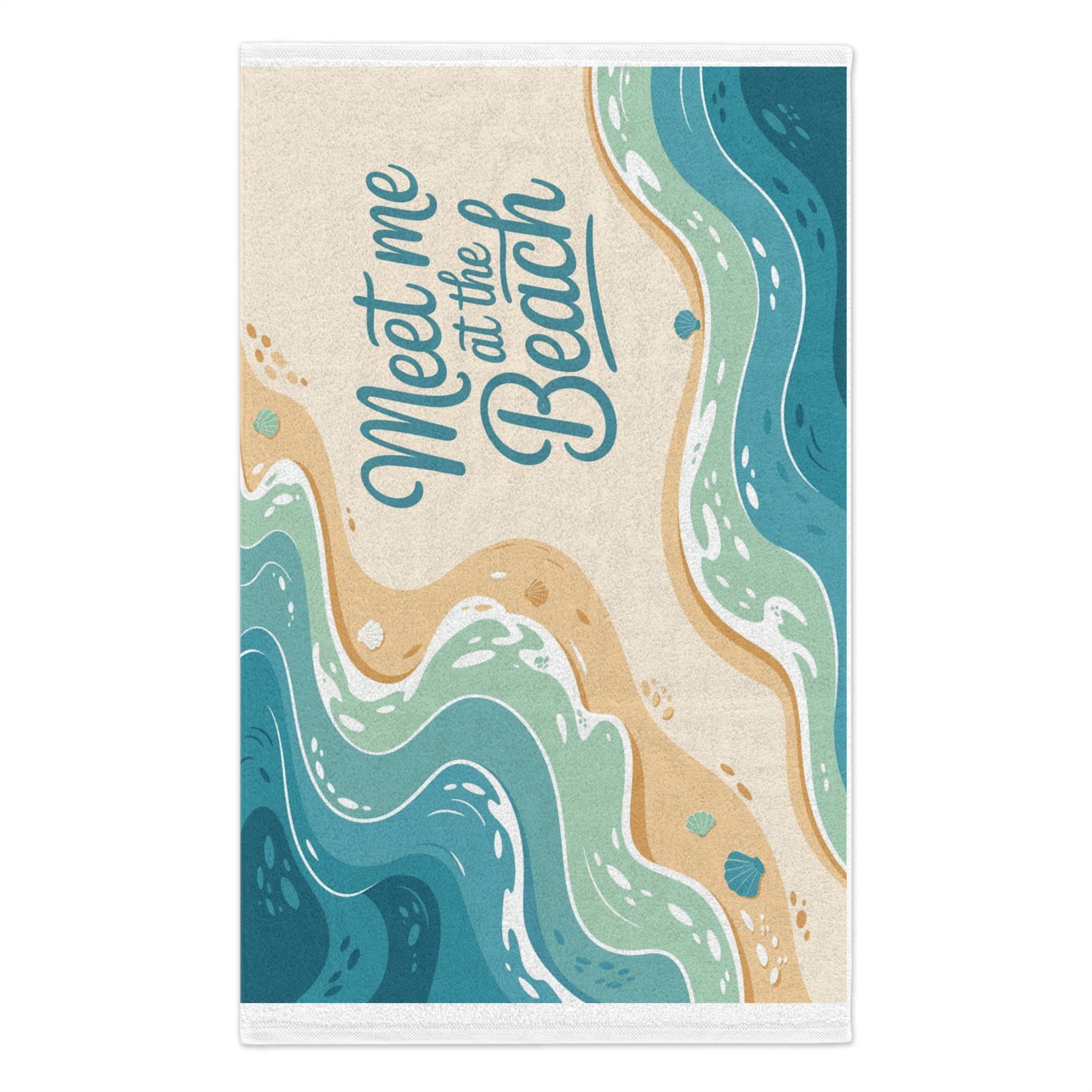 Beach Vibes Rally Towel, Summer Towel, Gift for Beach Lovers, Pool Decor, Beach Day Essentials